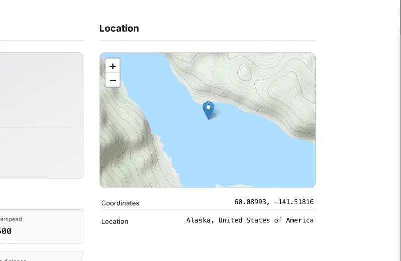 Reverse geocoding